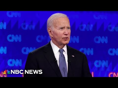 Jill Biden says she thought her husband was 'having a stroke' during 2024 debate