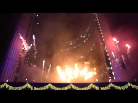 Lighting of Toronto's official Christmas tree at Nathan Phillips Square, Nov 28, 2015