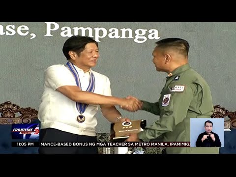 PBBM, nagpaalala sa Philippine Air Force kaugnay sa hamon ng pagbabantay sa ating teritoryo