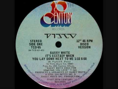 Barry White - IT'S ECSTASY WHEN YOU LAY DOWN NEXT TO ME