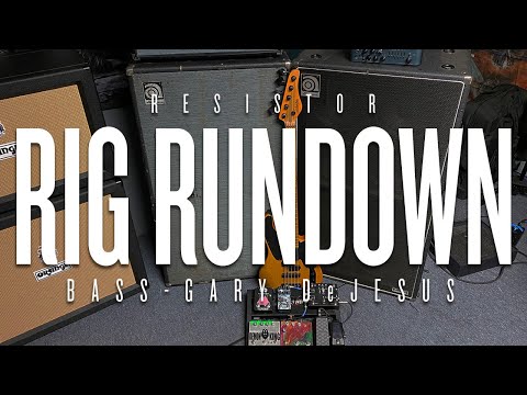 RESISTOR - BASS RIG RUNDOWN {AMPEG VS DARKGLASS} /maintaining a good tone while tuning to Drop E