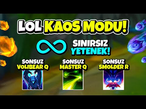 LOL'DE YENİ OYUN MODU YAPTIK! | %100 BEKLEME SÜRESİNDE AZALMA KAOS MODU | Zero LoL