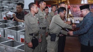 Maksimalkan Pengamanan Pemilu 2019, Pemkab Sukoharjo Siagakan KST di Setiap Desa/Kelurahan