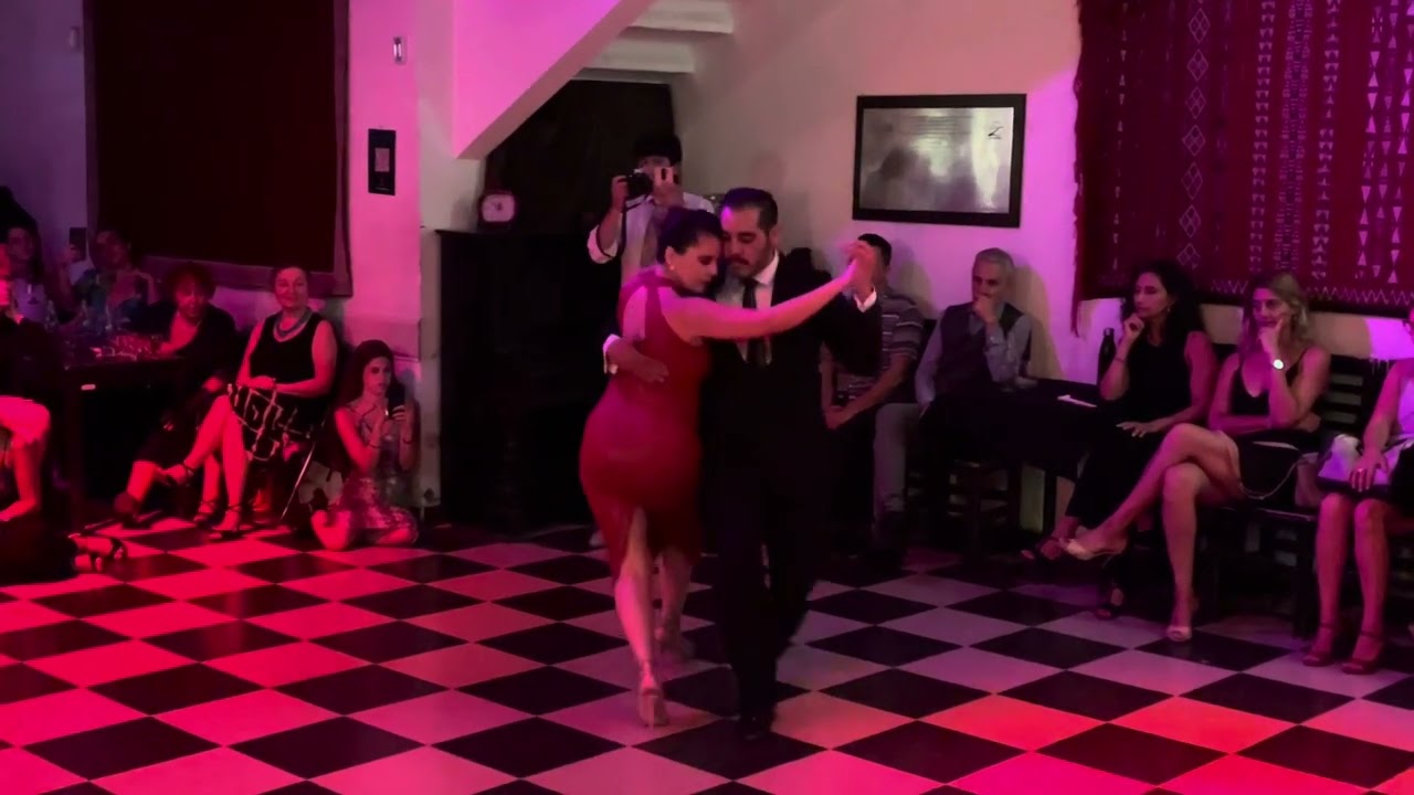 Video thumbnail for Mara Oviedo and Sebastián Fernández @ La Mordidita Tango 17JAN25 Subscribe🔔 #milonguerotv #tango