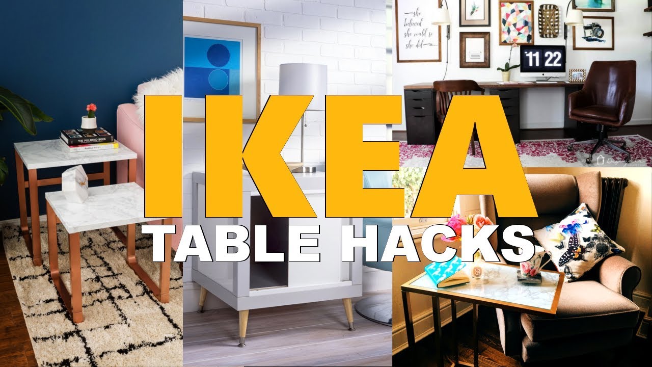 27 Tempting IKEA TABLE Hack