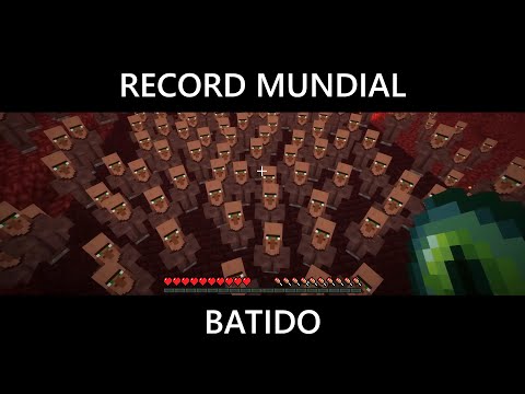 ZEREI O MINECRAFT COM UM EXERCITO DE ALDEÕES ESCRAVIZADOS! l SPEEDRUN l Grox (DUBLADO PT-BR)