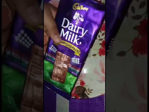 😘🍫Dairy milk  champion  pack 🍫🍫review  like share n subscribe  🍫 Delicious recipe 🍫😘