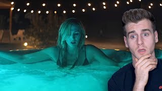 Girl Sees Something Scary In Hot Tub