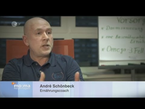 Food & Bodycoach André Schönbeck im ZDF Morgenmagazin Anja´s Welt "Richtig abnehmen"