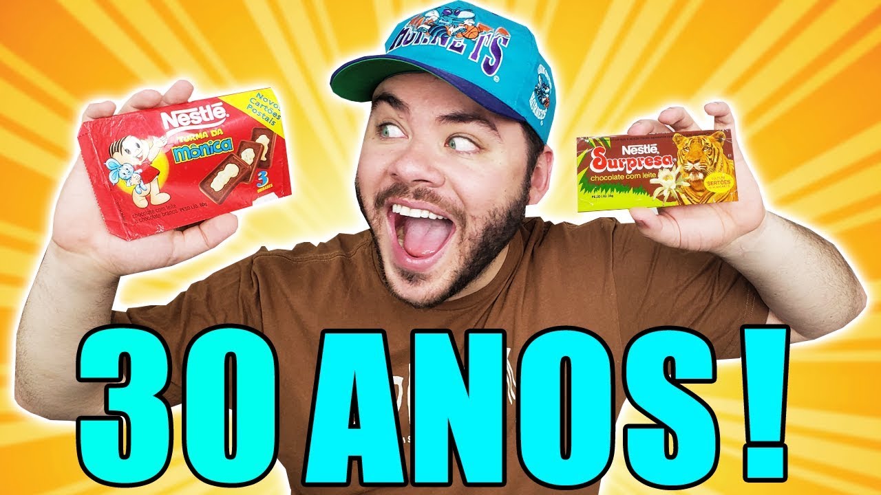 GUARDEI CHOCOLATES POR 30 ANOS ?!