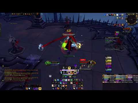 World Of Warcraft  Shadowlands Shadowpriest game play Halls of Atonement Mythic plus 6