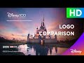 Disney 100 Years Of Wonder Logo Comparison 2022 2023