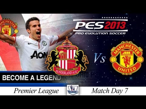 [TTB] BAL Series #2 - PES 2013 -  Sunderland Vs Man Utd - Match Day 7 - Camera Angle V2