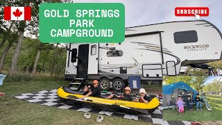 Camping Season | Gold Springs Campground | Buhay Canada 🇨🇦