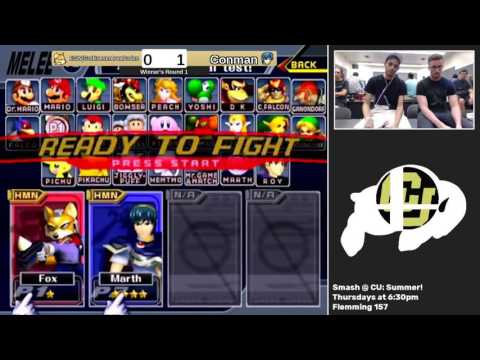 Smash @ CU 7/7/16 - Ghiac vs. Conman