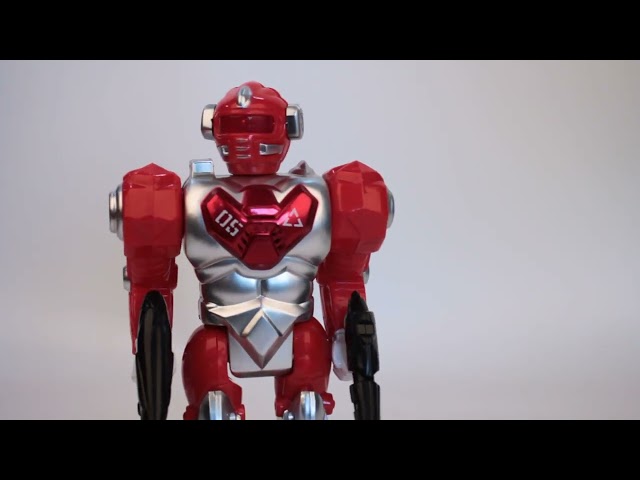 Робот «Mech Swat» моторизированный, световые и звуковые эффекты, на батарейках - видео