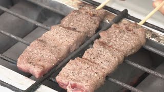 「飛騨牛の串焼き」「みだらし団子」「五平餅」などのグルメが勢ぞろい『飛騨の味まつり』開催　岐阜・高山市「まちの体験交流館」で７日まで