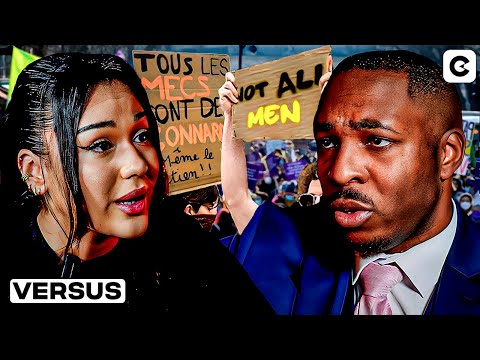 Il défend les hommes, elle défend les femmes.