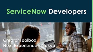 Next Experience in Tokyo - Creator Toolbox