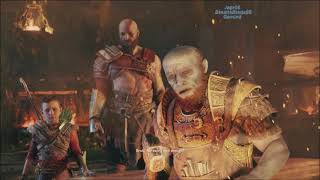 God of War[PS4] 57: Fast Traveling Back to Brok and Witches Cave Exploration