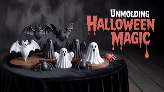 #425|De-molding Some Ghostly Resin Molds For Halloween