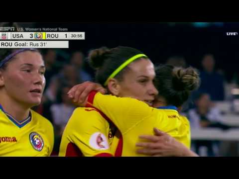 WNT vs. Romania: Ştefania Vătafu Goal - Nov. 10, 2016