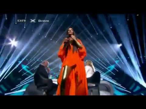Karoline - Glass - X Factor Denmark 2013 _ DK Live Show Finale 7