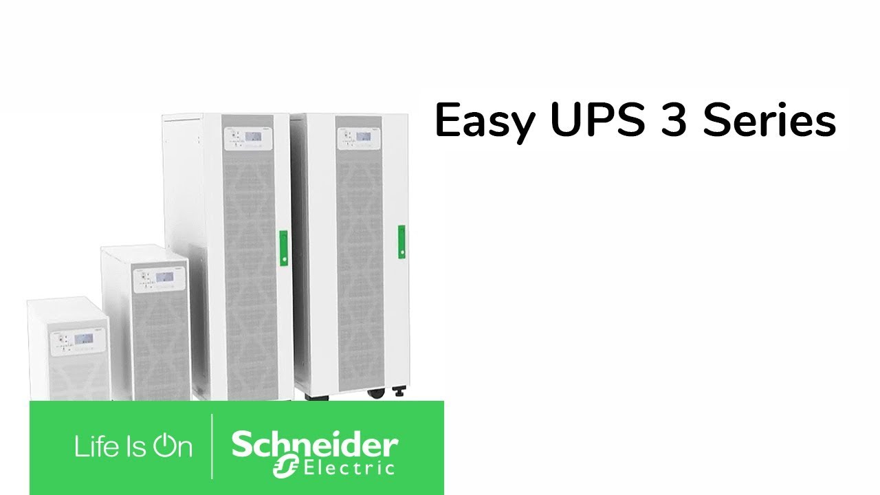 Introducing the Easy UPS 3 Series Easy UPS 3S & Easy UPS 3M