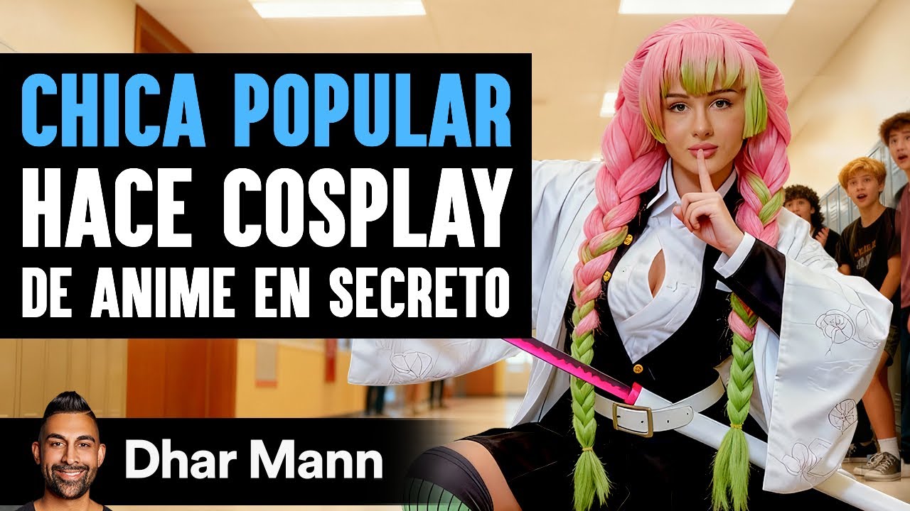 Chica Popular Hace Cosplay De Anime En Secreto | Dhar Mann Studios