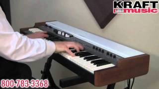 Video thumbnail for Kraft Music - Studiologic Numa Organ Demo by Kraft Music