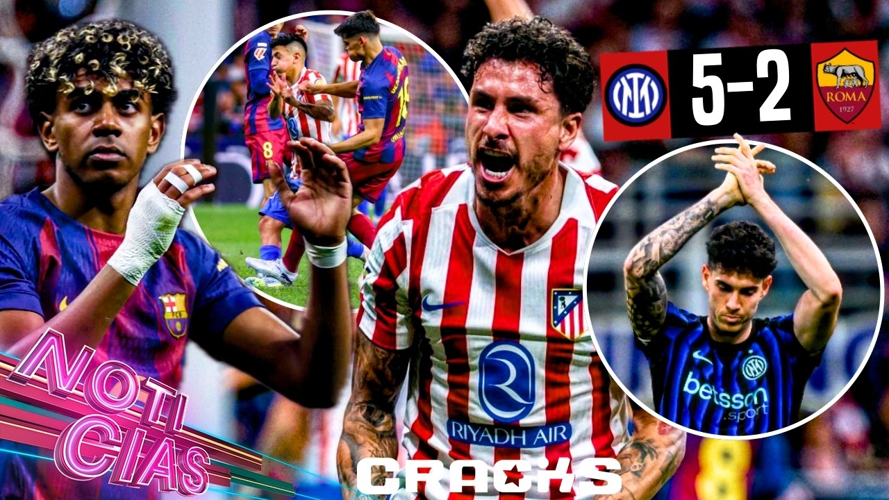 Atléti pide explicaciones: "vergüenza" | Racism0 contra Lamine | Golea el Inter; Bastoni ovacionado