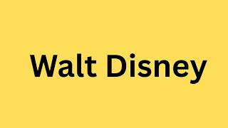 Walt Disney