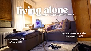 A Homebody Night Hanging Out In My *Ancient* New York City Apartment