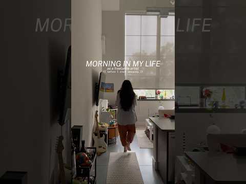 MORNING IN MY LIFE ~ BEFORE I WFH ~ FREELANCE ARTIST 👽🖍️ #morningroutine #wfh #morningvlog