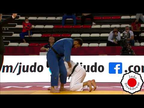 Judo Mens - Guilherme Schimidt vs. Nugzari Tatalashvili - U81 Grand Slam Antalya 2022