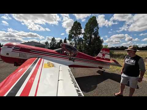 Sukhoi SU 26 MX Startup and Taxi