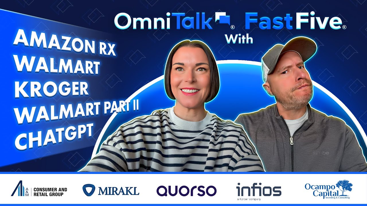 Walmart’s Auto Center “Of The Future,” Amazon’s Rx Kiosk & Kroger’s Odd Digital Strategy | Fast Five