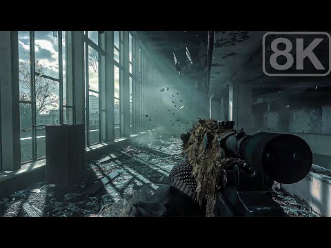 Pripyat Outskirts | Ukraine (All Ghillied up) Modern Warfare Remastered - 8K
