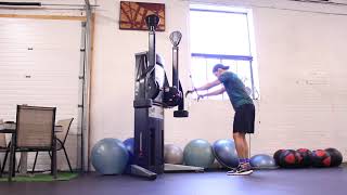 Lats Cable Standing Pull Down 1