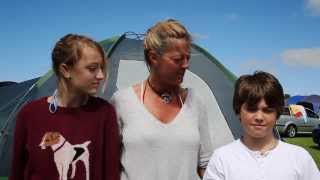 preview picture of video 'Camping in Cornwall - Trevornick Holiday Park -'
