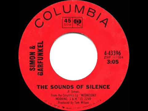 1966 HITS ARCHIVE: The Sounds Of Silence - Simon & Garfunkel (a #1 record--remixed mono 45 version)