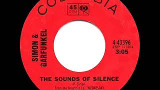 1966 HITS ARCHIVE: The Sounds Of Silence - Simon &amp; Garfunkel (a #1 record--remixed mono 45 version)