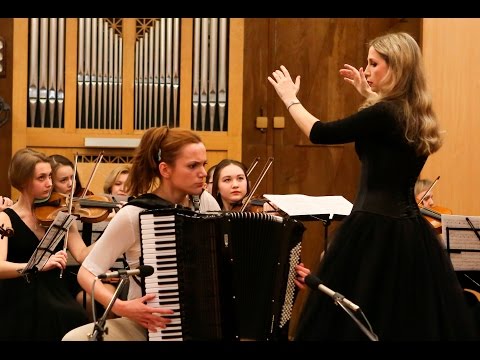 Viacheslav Semionov. “Frescos" for accordion, chamber orchestra and percussion(II-III parts)