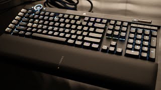 Video thumbnail for Corsair K100 RGB Optical Mechanical Gaming Keyboard by Distractor_Beam Reviews