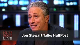 Jon Stewart Talks HuffPost: 'There's Nothing Like Sideboob'