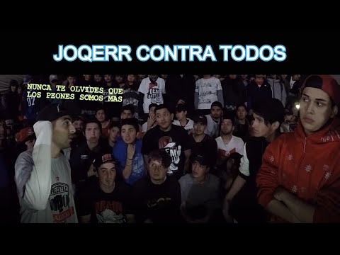 JOQERR CONTRA TODOS | 100% INGENIO RESPUESTA Y COHERENCIA | FREESTYLER COMPLETO
