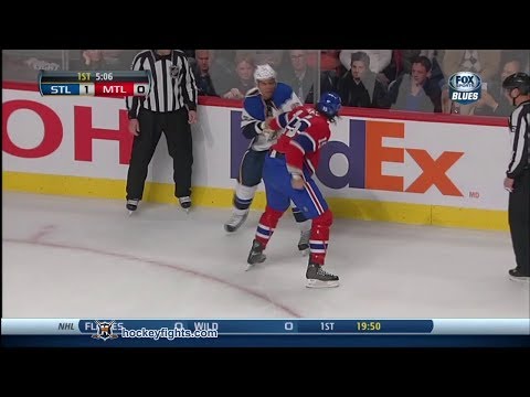 Ryan Reaves vs George Parros