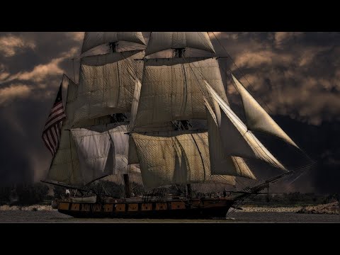 Creaky wooden ship in a thunderstorm ambience. Great for relaxing and sleeping.