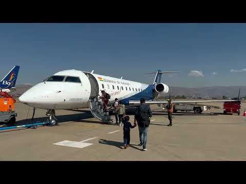 [TRIP REPORT] Momento INCOMODO🥴​ de mi vuelo con Boliviana de Aviación |Cochabamba y Santa Cruz|​✈️​
