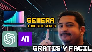 Genera Miles de Leads GRATIS en Cualquier Nicho con ChatGPT (Fácil y Rápido)